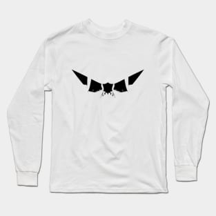 angel bat anioł nietoperz art Long Sleeve T-Shirt